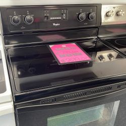 Used Whirlpool Glass Top Range. 1 Year Warranty 