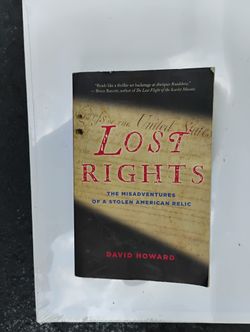 Lost Rights By David Howard Paper Back Book 