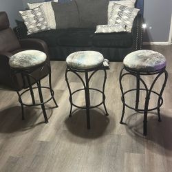 Bar Stools Set of 3
