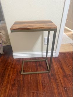 Space saving side table