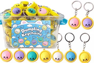 Dumpling Keychains