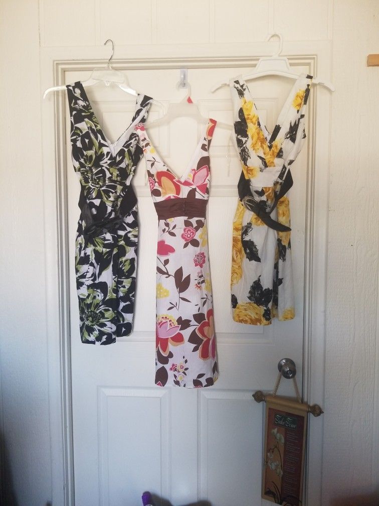 Summer Dresses Sz 4 & 6