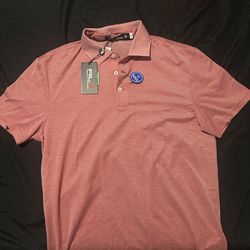 RLX Ralph Lauren Mens Golf Polo Medium NWT