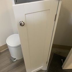 Standing Cabinet White - Like New 