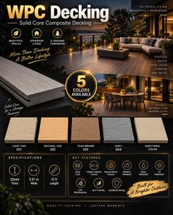 NEW DECKING On Sales!
