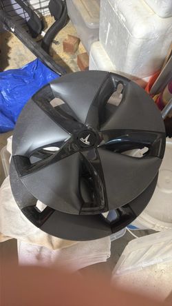 OEM Tesla Model 3 18" Aero Wheel Covers – Set or Singles (Mint Condition)
