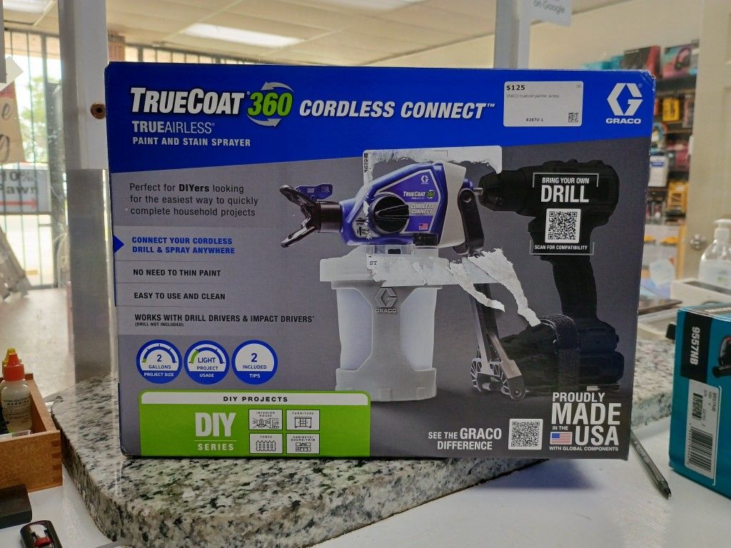 TrueCoat 360 Cordless Connect Drill Sprayer