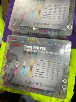 Heat shrink connectors