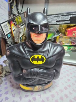 Vintage 1989 Movie plastic coin bank 7inch