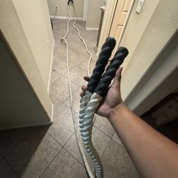 1.5 White Poly Dacron Battle Work Out Rope. 