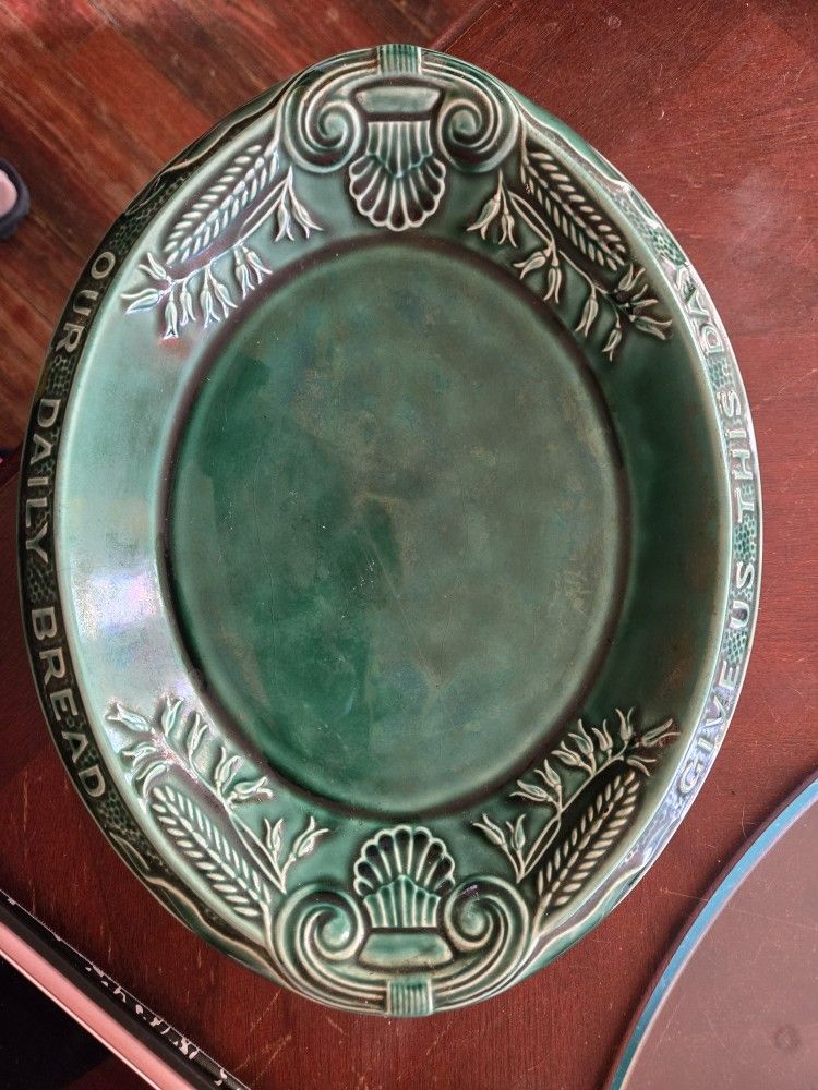 Antique ceramic platter- rare find