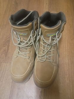 Goodyear Mens Steel Toe Work Boots 10.5