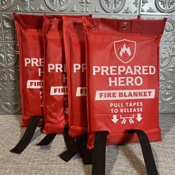 Couverture Anti-Feu Emergency 39x39 Pouces - Préparation Incendie - Neuf Sans Date D'Expiration