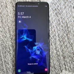 unlocked Samsung Galaxy S9 plus