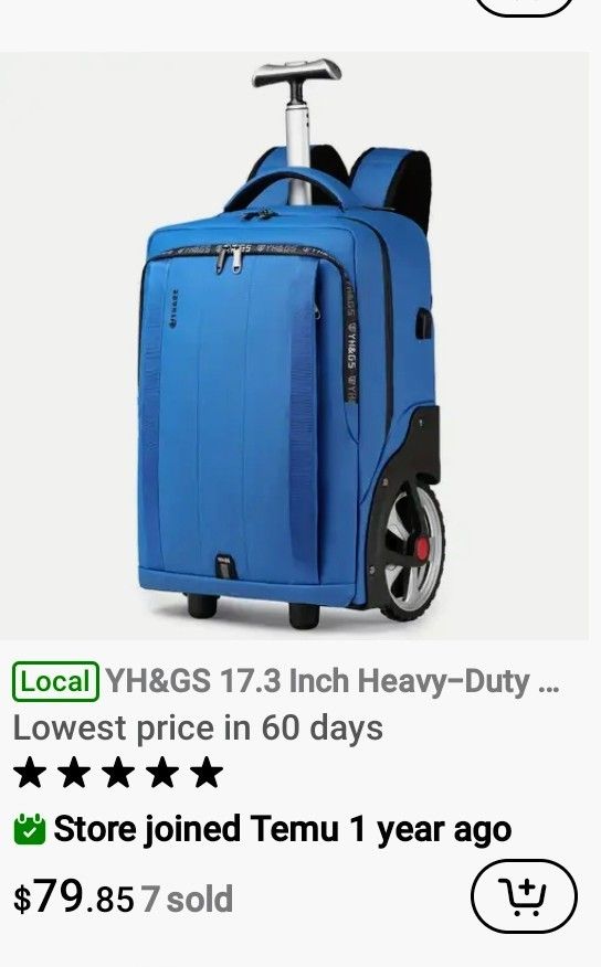 Backpack With Wheels