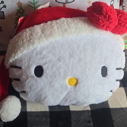 Hello Kitty Christmas Plush Pillow
