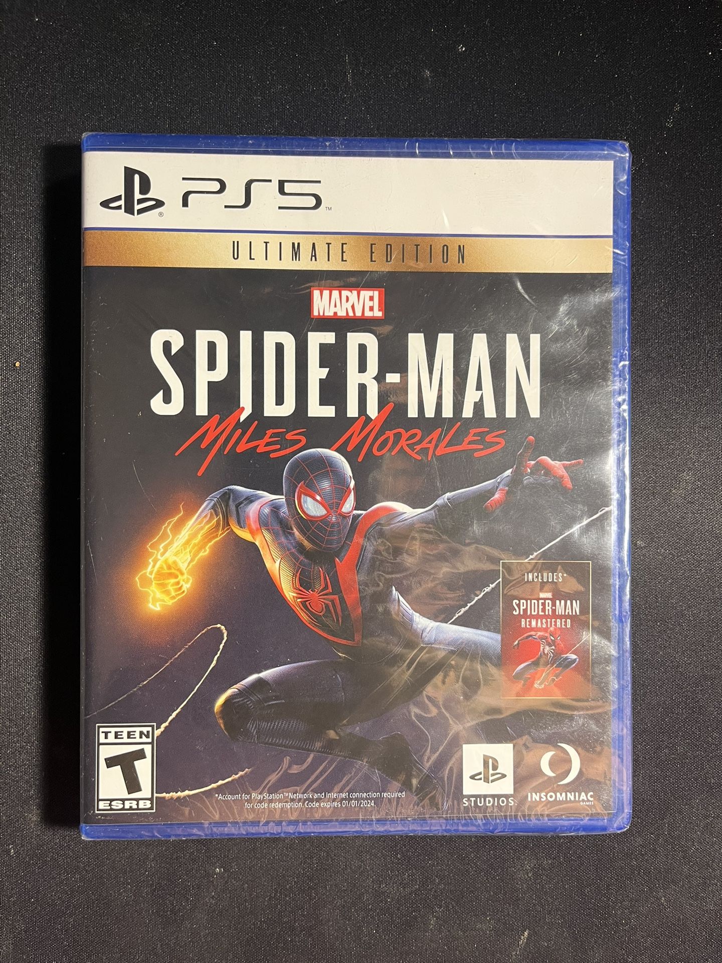 Marvel’s Spider-Man Miles Morales - Ultimate Edition PS5 (Brand New Sealed)