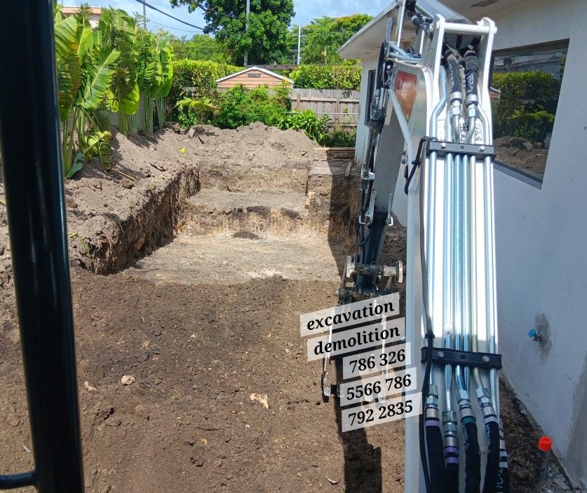 Excavation Demolition Bobcat