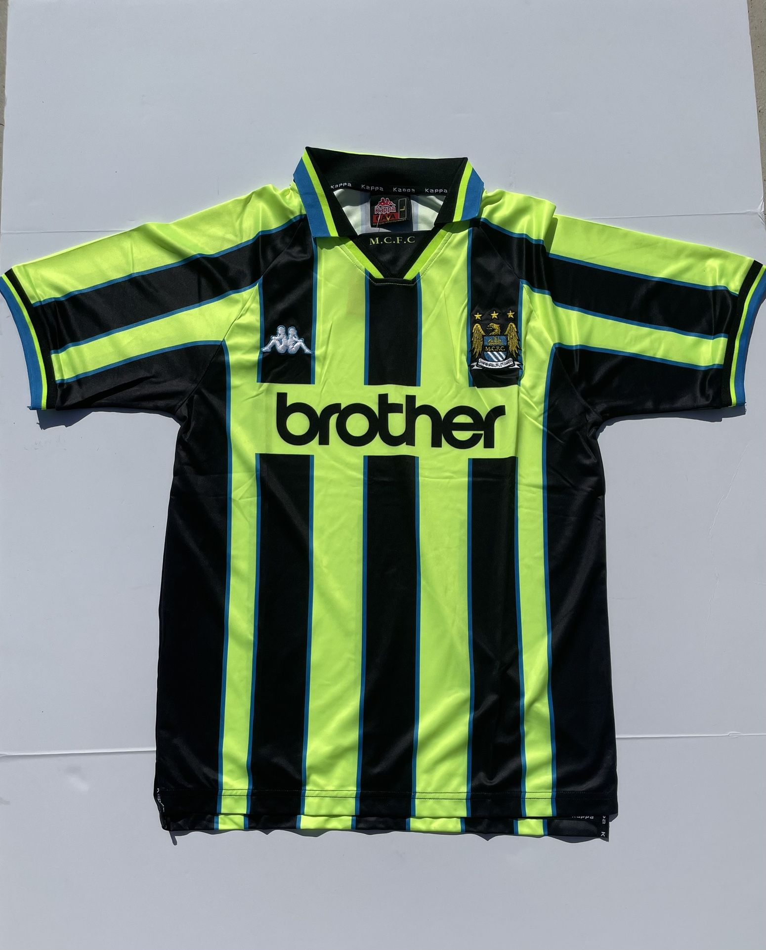Manchester City 1998-1999 ‘Kappa’ Premier League ‘Brother’ Retro Away Jersey