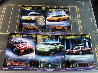 Hot wheels Premium 2024 Exotic Envy 5 Cars Set