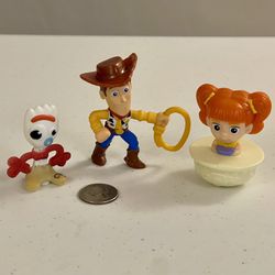 Toy Story Woody, Forky and Gabby McDonald Happy Meal Toys - Ship Only