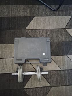 Dumbbell.20 lbs with storage case