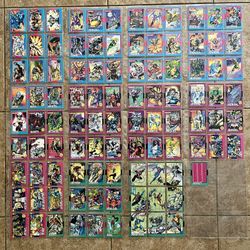 1992 Impel Marvel X-Men Series 1 Complete Base Set 100 Cards Sleeved NM/MT