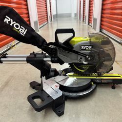 RYOBI ONE+ HP 18V Brushless Cordless 10 in. Sliding Compound Miter Saw (Tool Only)