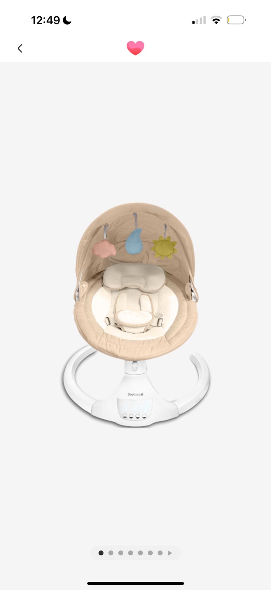 Jool Baby Swing ( Nova Signature Baby Swing )