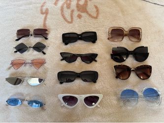 Sunglasses , 13 pairs for $22