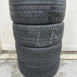 4x Michelin Pilot Alpine All Season Tires