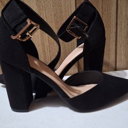 Women Black Heels 