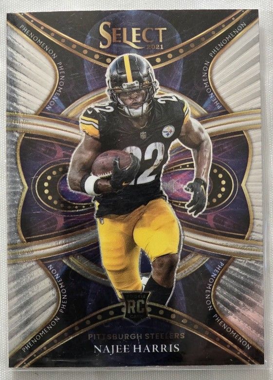 2021 Panini Select Najee Harris Rookie Phenomenon Insert #PHE-16 Steelers