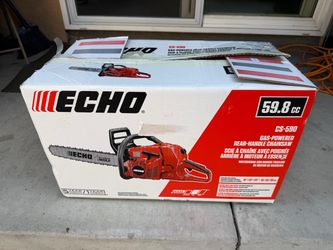 New ECHO CS-590 chainsaw 59.8cc gas 20” brand new in the box asking $400