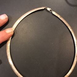 Sterling silver Necklace Very Thick