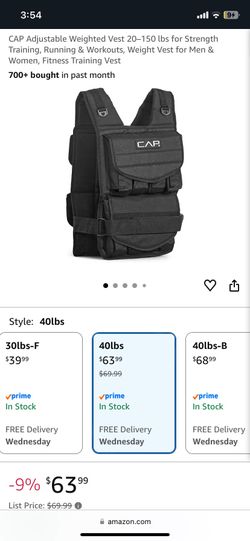 Weighted Vest 40lbs