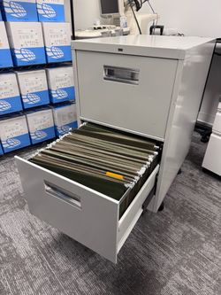 HON 2-Drawer Legal Size Steel Filing Cabinet – Heavy Duty