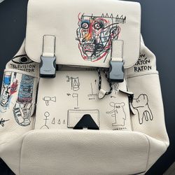 Coach Leather Basquiat Backpack