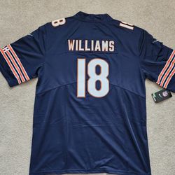 Caleb Williams Chicago Bears Jersey Sizes XL,XXL