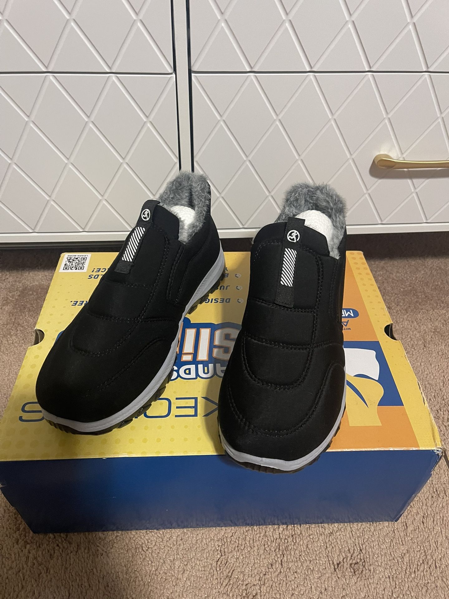 Men’s Waterproof Fur Snow Boot