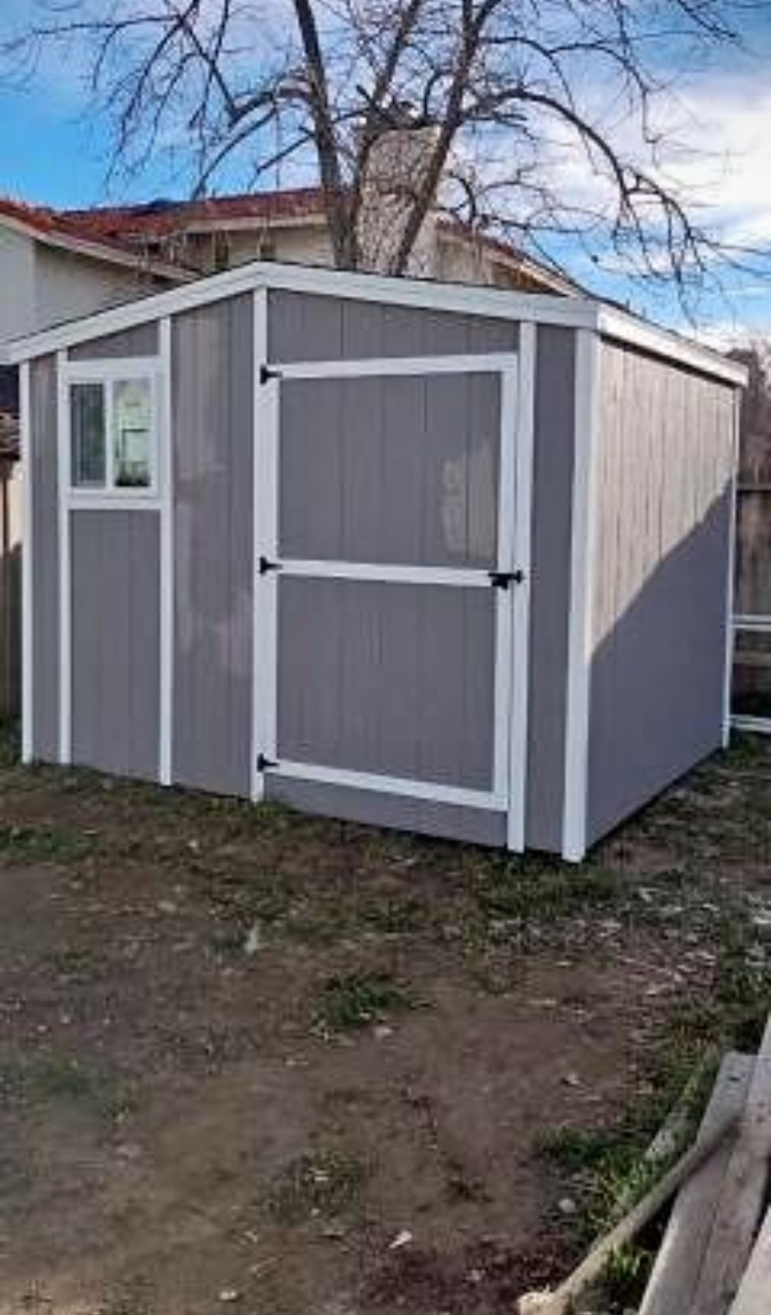 8x8x8 Shed Con Ventana 
