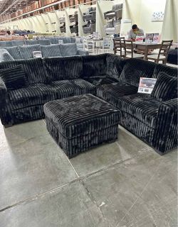 Brand New L-Shaped Sectional - Financing Available