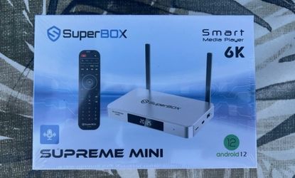 SuperBOX Supreme Mini TV STREAMING BOX