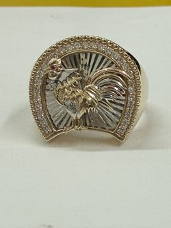 14k 3 Tones Men’s Ring 