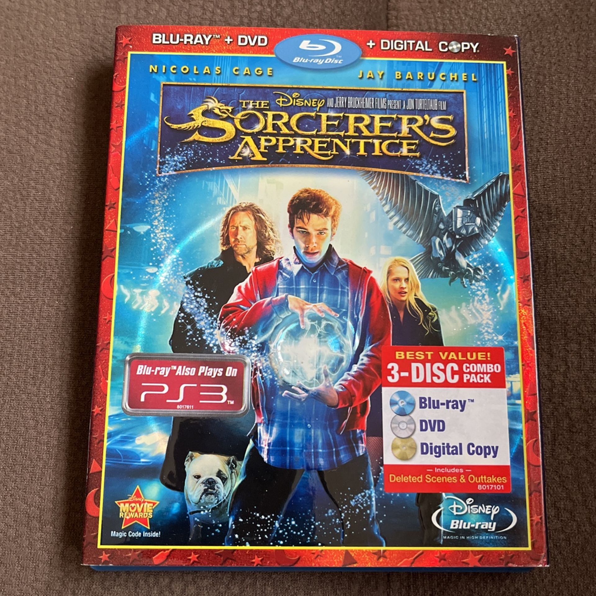 Call Disney’s The Sorcerer’s Apprentice DVD Plus Blu-Ray