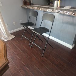 Ikea Folding Tall Bar Seats/stools