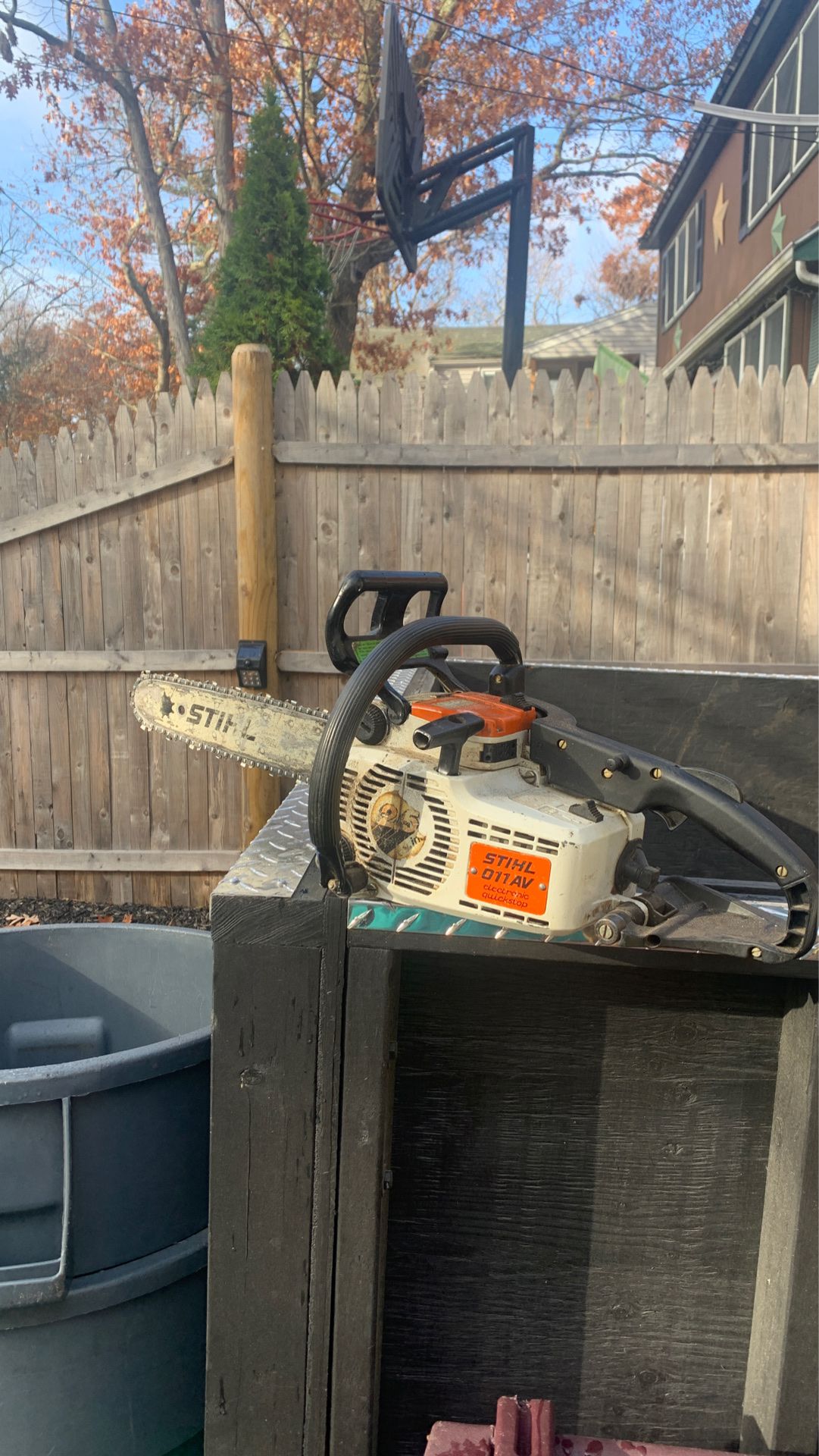 Stihl16 inch chainsaw (not working currently)