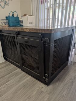 Homemade Extra Large Dog Kennel .