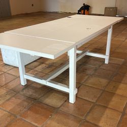 3ft Wide By 7ft Table/ Removable Ends To 5ft. 