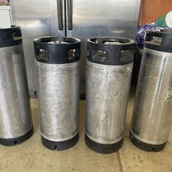 5-Gallon Beer Kegs - Stainless Steel Sold Separatly